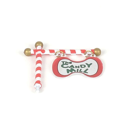 The Christmas Candy Mill Sign