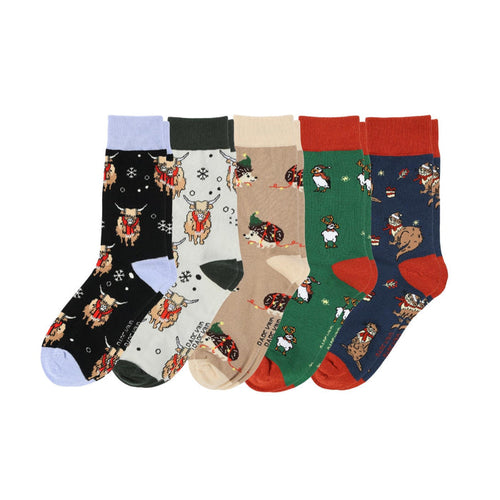 The Christmas Rainbow Bundle of 5