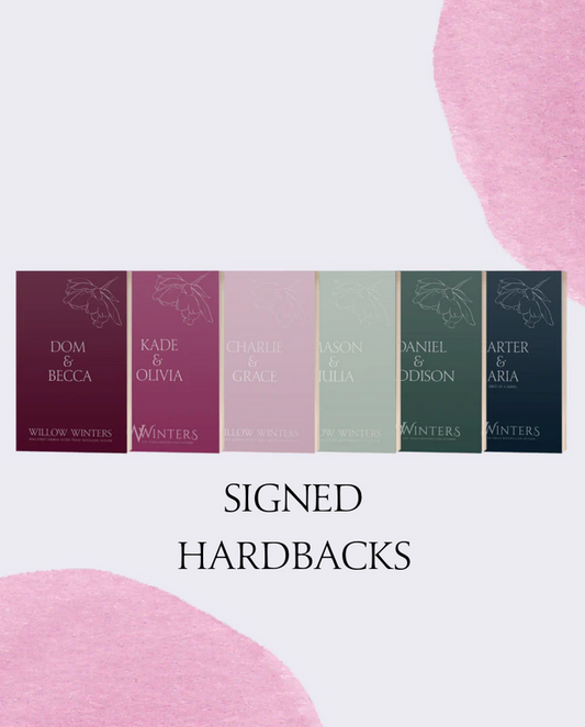 The Discreet Series Signed Hardbacks