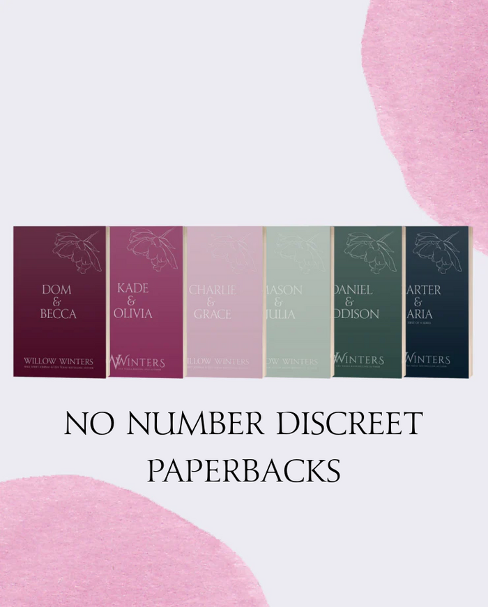 The Discreet Series Signed Paperbacks - NO NUMBER
