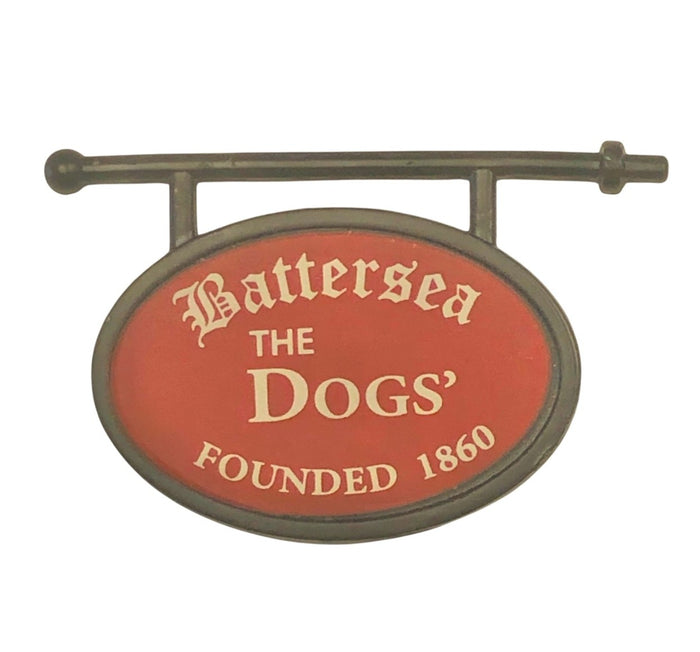 "The Dogs" Hanging Sign