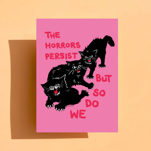 The Horrors Persist Mini Print - Alice Yang
