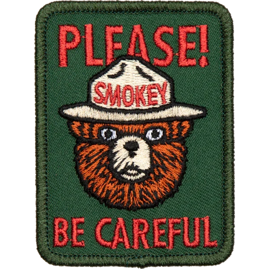 The Landmark Project Be Careful Embroidered Patch