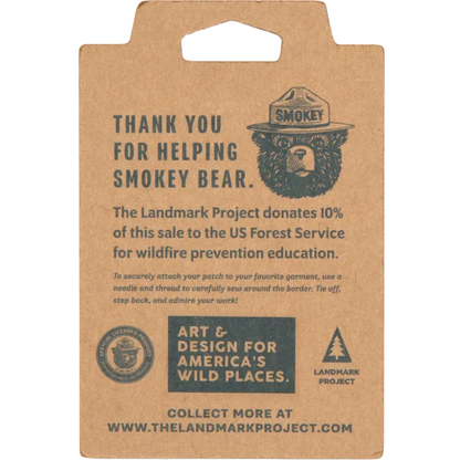 The Landmark Project Be Careful Embroidered Patch