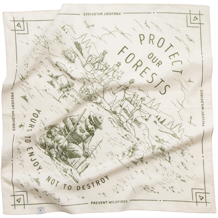 The Landmark Project Protect Our Forests Bandana