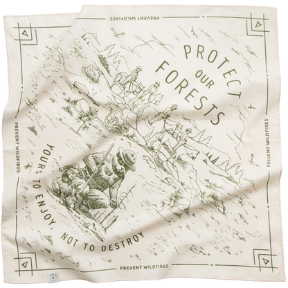 The Landmark Project Protect Our Forests Bandana
