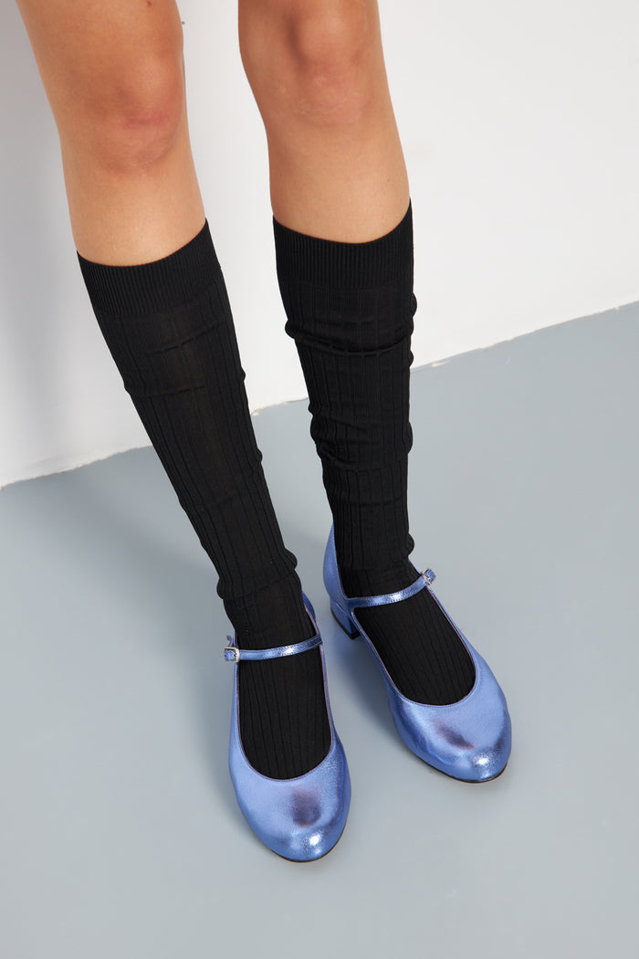 The Long Socks Black