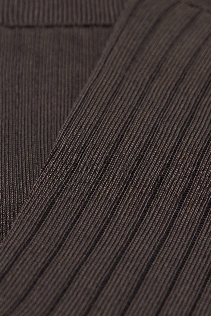 The Long Socks Brown