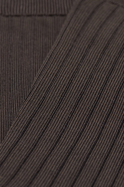 The Long Socks Brown