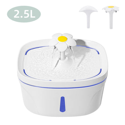 The New Pet Automatic Drinking Fountain Cats And Dogs Drinking Water Basin by DigestWell Co.