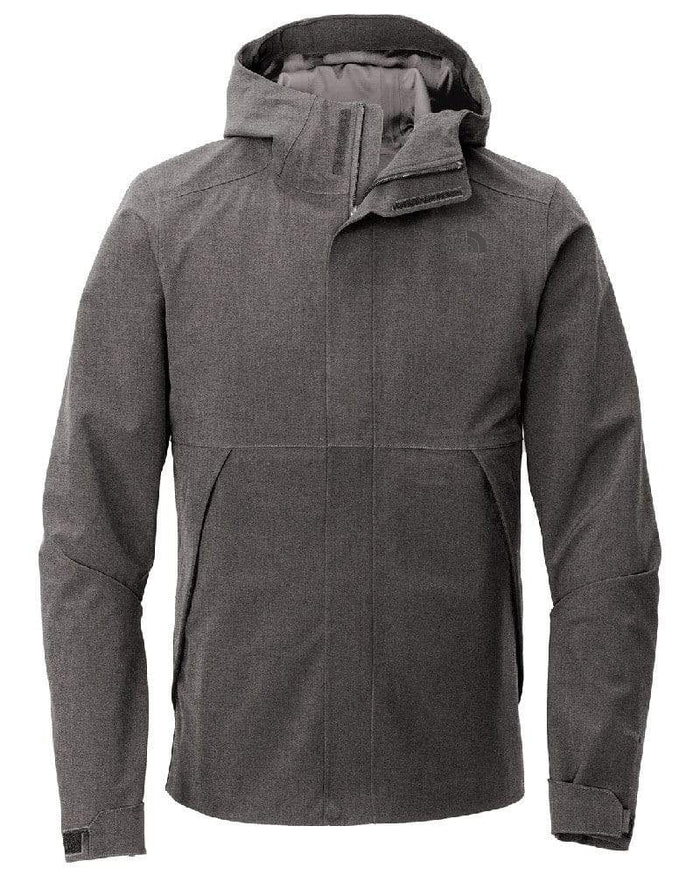 TNF Dark Grey Heather / SM Custom The North Face Apex DryVent Jacket - Corporate Gifts