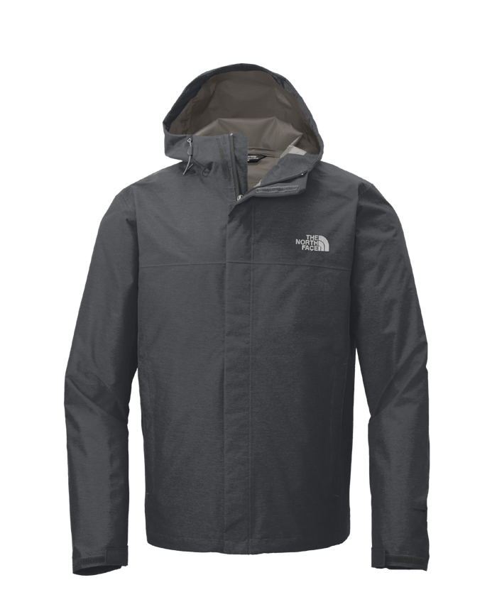 TNF Dark Grey Heather / SM Custom The North Face DryVent Rain Jacket - Corporate Gifts