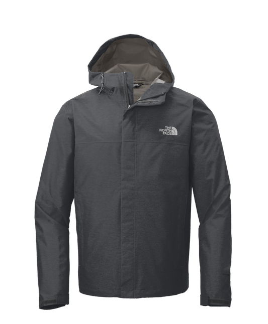 TNF Dark Grey Heather / SM Custom The North Face DryVent Rain Jacket - Corporate Gifts