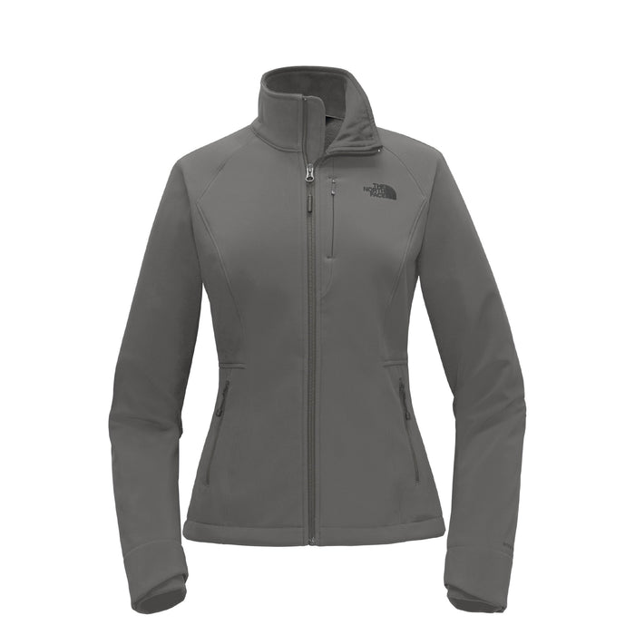 Asphalt Grey / SM Custom The North Face Ladies Apex Barrier Soft Shell Jacket - Corporate Gifts