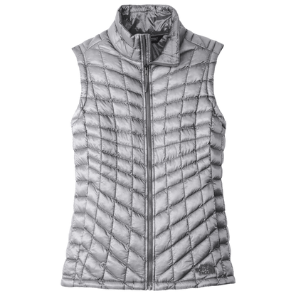 Mid Grey / SM Custom The North Face Ladies ThermoBall Trekker Vest - Corporate Gifts