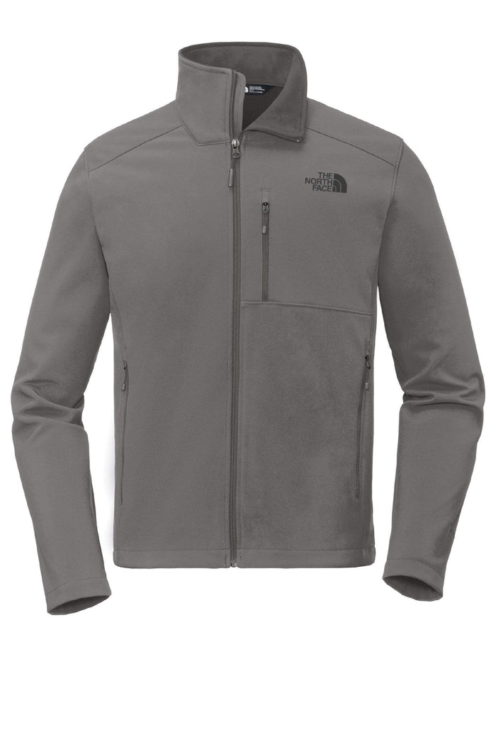Asphalt Grey / SM Custom The North Face Mens Apex Barrier Soft Shell Jacket - Corporate Gifts