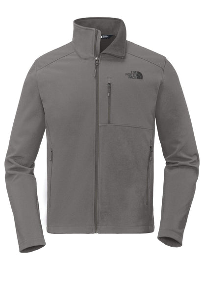 Asphalt Grey / SM Custom The North Face Mens Apex Barrier Soft Shell Jacket - Corporate Gifts
