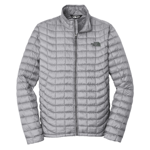 Mid Grey / SM Custom The North Face Men's ThermoBall Trekker Jacket - Corporate Gifts