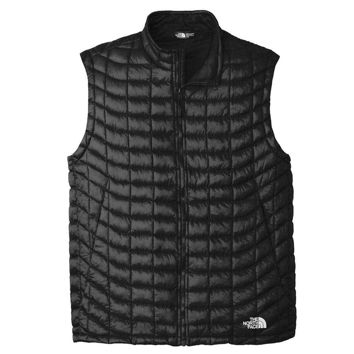 TNF Black / SM Custom The North Face Men's ThermoBall Trekker Vest - Corporate Gifts