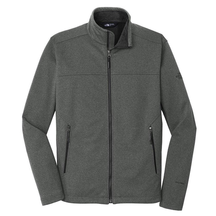 TNF Dark Grey Heather / SM Custom The North Face Ridgewall Soft Shell Jacket - Corporate Gifts