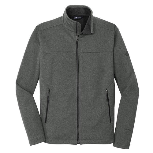 TNF Dark Grey Heather / SM Custom The North Face Ridgewall Soft Shell Jacket - Corporate Gifts