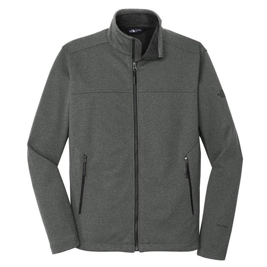 TNF Dark Grey Heather / SM Custom The North Face Ridgewall Soft Shell Jacket - Corporate Gifts
