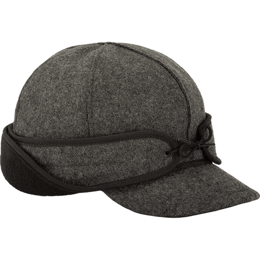 The Original Stormy Kromer Rancher Cap - Charcoal