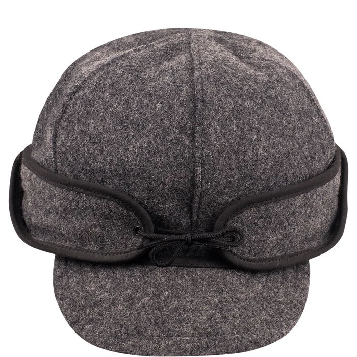 The Original Stormy Kromer Rancher Cap - Charcoal