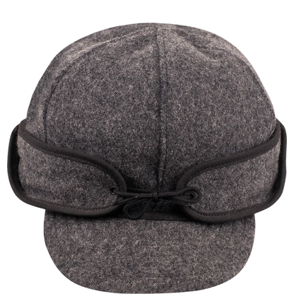 The Original Stormy Kromer Rancher Cap - Charcoal