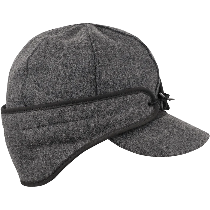 The Original Stormy Kromer Rancher Cap - Charcoal