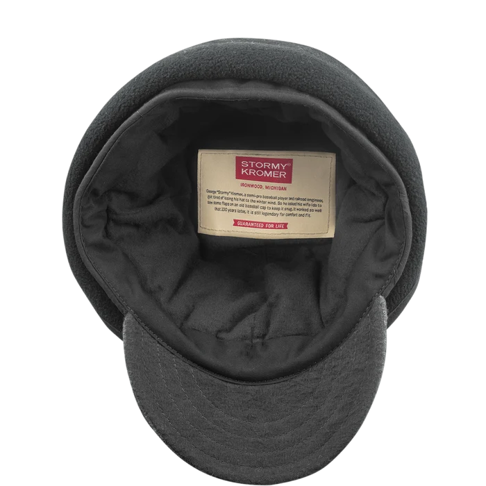 The Original Stormy Kromer Rancher Cap - Charcoal