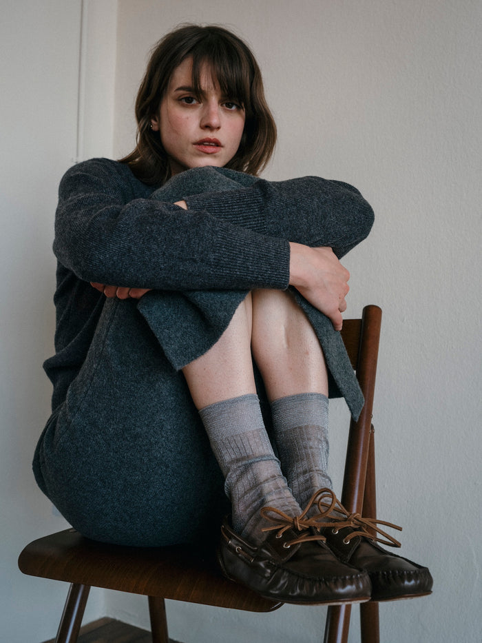 The Shiny Socks Silver