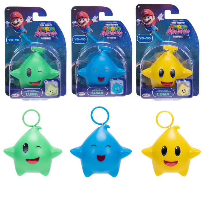 The Super Mario - Galaxy Movie Yo-Yo Luma Figure