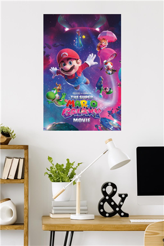 The Super Mario Galaxy Movie - Characters Poster