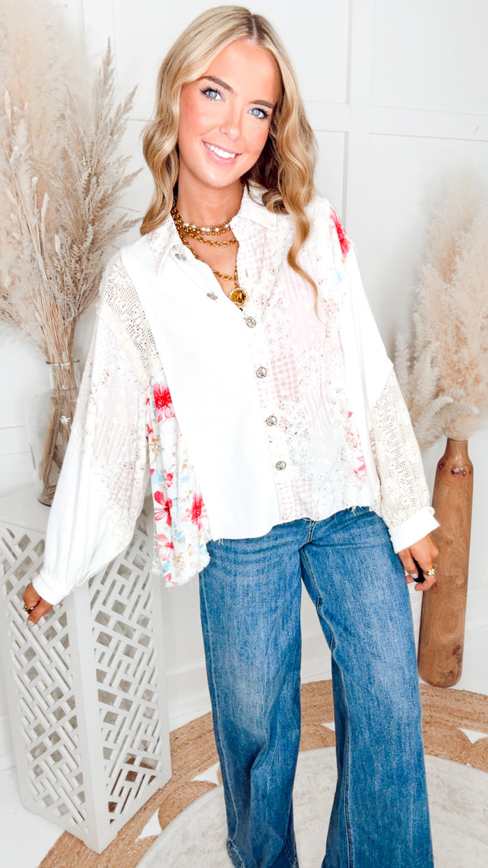 The Tricia High Rise Wide Leg Jean