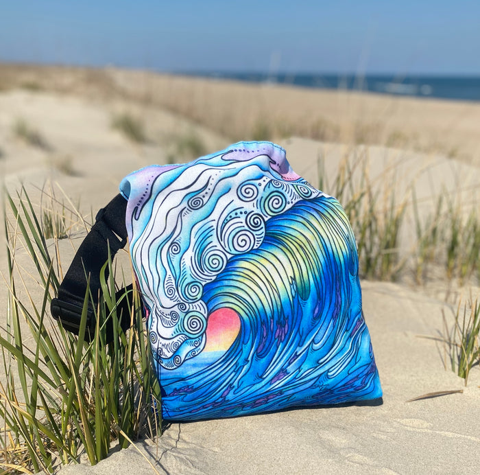 The Wave Tote Beach Bag