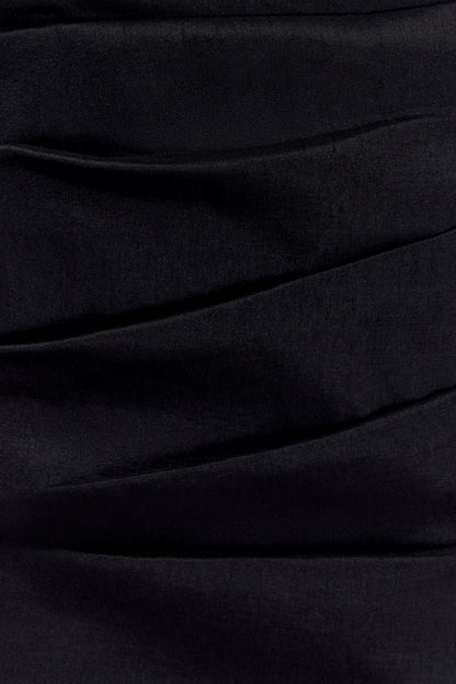Thelma Bardot Maxi Dress - Black