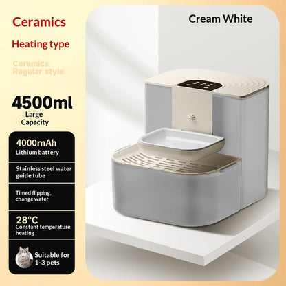 Cream White / 4000mAh / Ceramic heating model