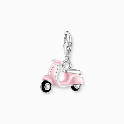 Thomas Sabo Charm-Anhänger pinker Motorroller Silber - 1992-007-9