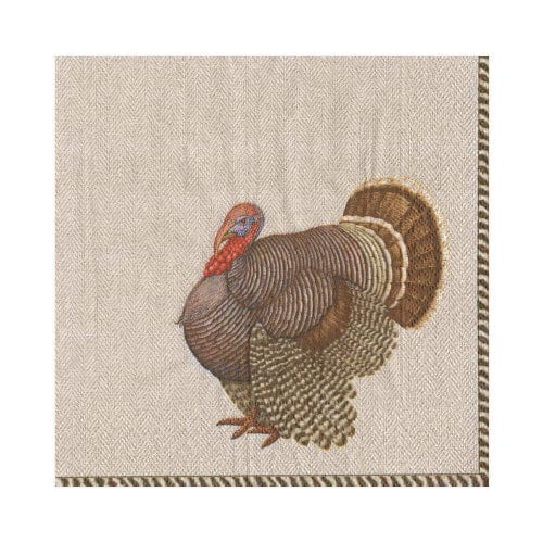 Caspari Fall Thomas T. Byrd Paper Luncheon Napkins