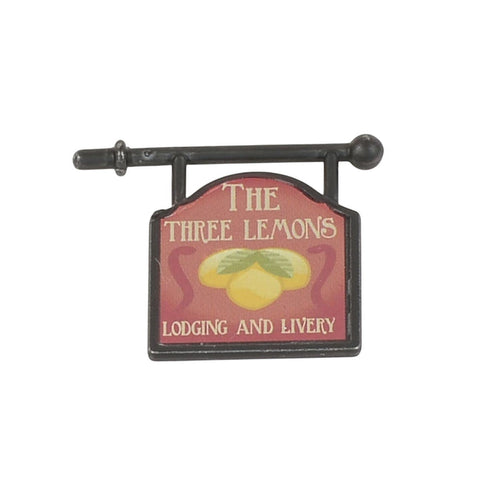 Three Lemons Inn Sign