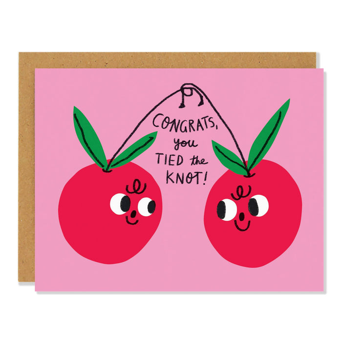 Tie the Knot - Wedding Greeting Card - Badger & Burke