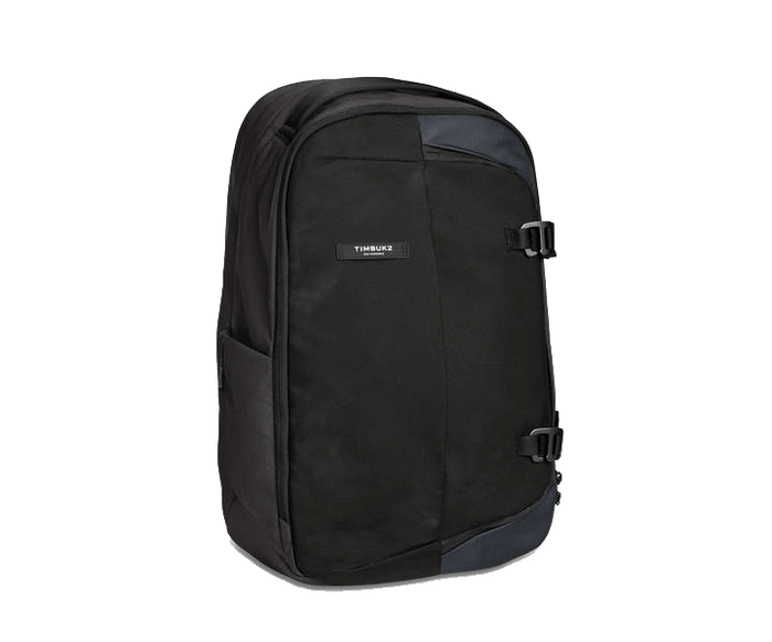 Jet Black Custom Timbuk2 Never Check Expandable Backpack - Corporate Gifts