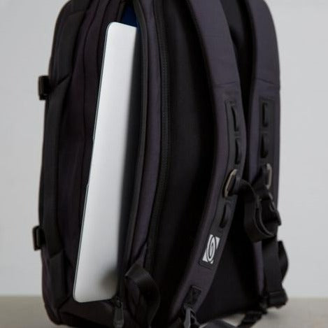 Jet Black Custom Timbuk2 Never Check Expandable Backpack - Corporate Gifts