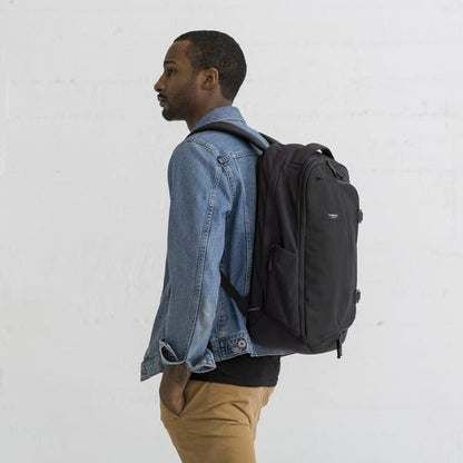Jet Black Custom Timbuk2 Never Check Expandable Backpack - Corporate Gifts