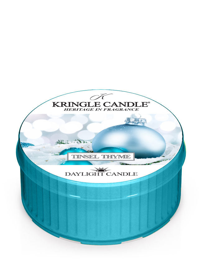 Tinsel Thyme DayLight Candle - Kringle Candle Store