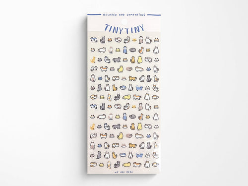 Tiny Tiny Cat Sticker Sheet