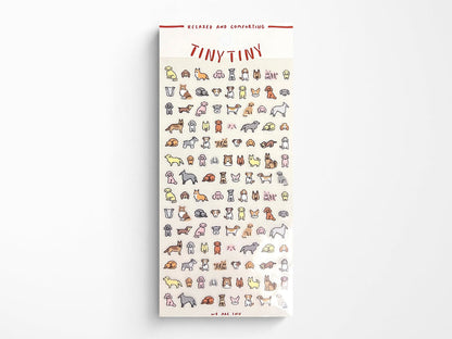 Tiny Tiny Dog Sticker Sheet