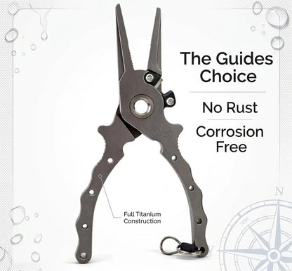 Titanium Fishing Pliers 7"