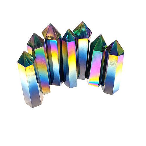 Titanium Quartz Gemstone Towers (Brazil)
